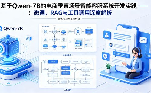 基于Qwen-7B的电商垂直场景智能客服系统开发实践 微调、RAG与工具调用深度解析